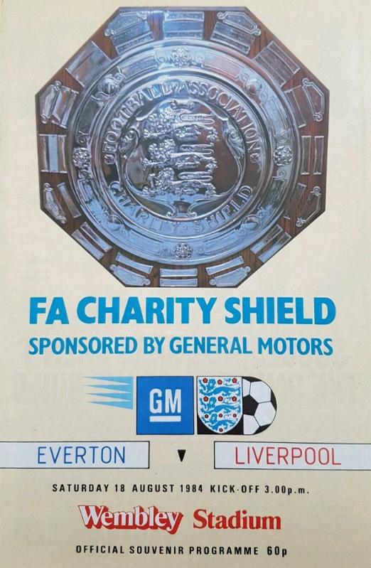 1984 CHARITY SHIELD - EVERTON v LIVERPOOL